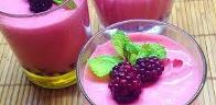 Напиток из тыквы, ежевики и яблок